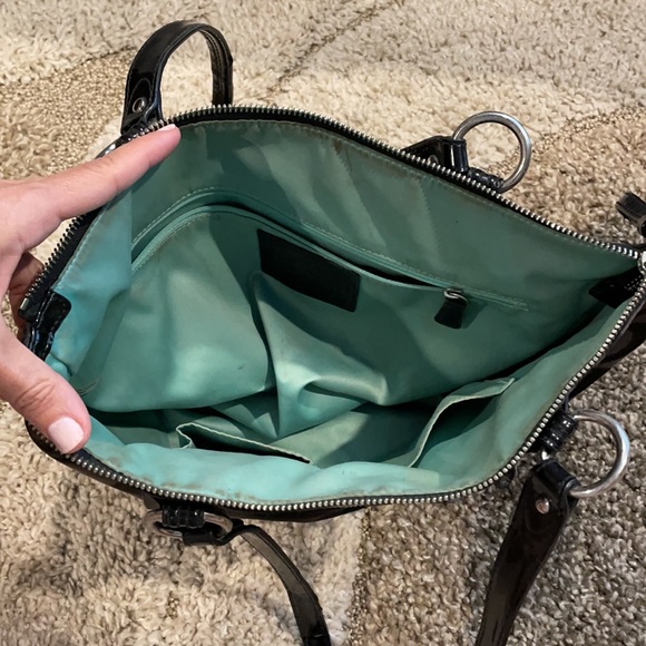 Coach Canvas black shoulder bag - Picture 5 of 5